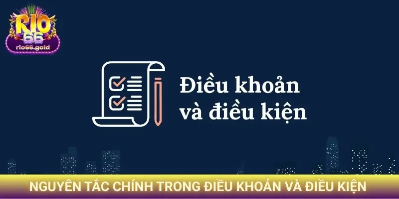 Nguyên tắc chính trong điều khoản và điều kiện Rio66