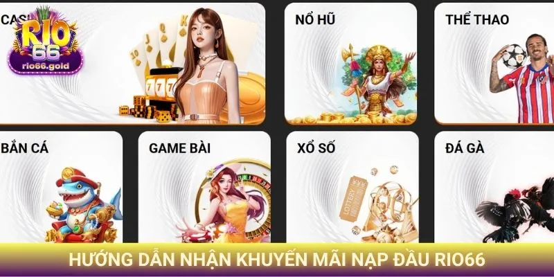 Khuyến Mãi Nạp Đầu Rio66 - Bước Đệm Cho Hành Trình Cá Cược 2 Hướng dẫn nhận Khuyến mãi nạp đầu Rio66