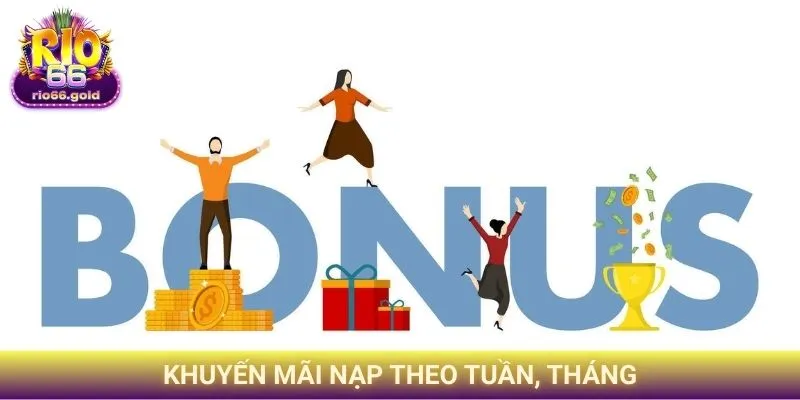 Khuyến mãi nạp theo tuần, tháng