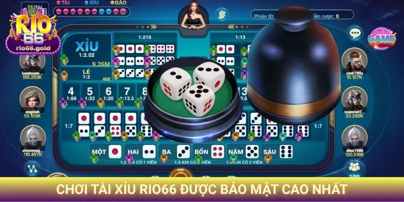 Tài Xỉu Rio66 - Trò Lắc Xúc Xắc Hấp Dẫn Tại Cổng Game 4 Chơi tài xỉu Rio66 được bảo mật cao nhất